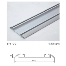 Aluminium-Schrank-Bodenschiene in eloxierter silberner Farbe